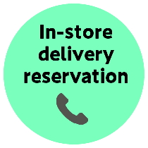 In-store delivery reservation